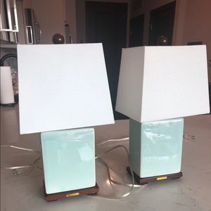 Ralph Lauren Table Lamps Light Green Smooth Finish